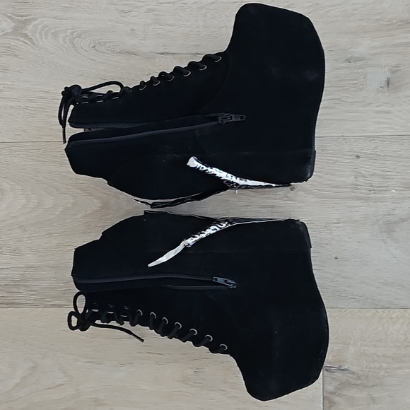 Limited Edition Jeffrey Campbell Damsel CLW Boots - Picture 3 of 9